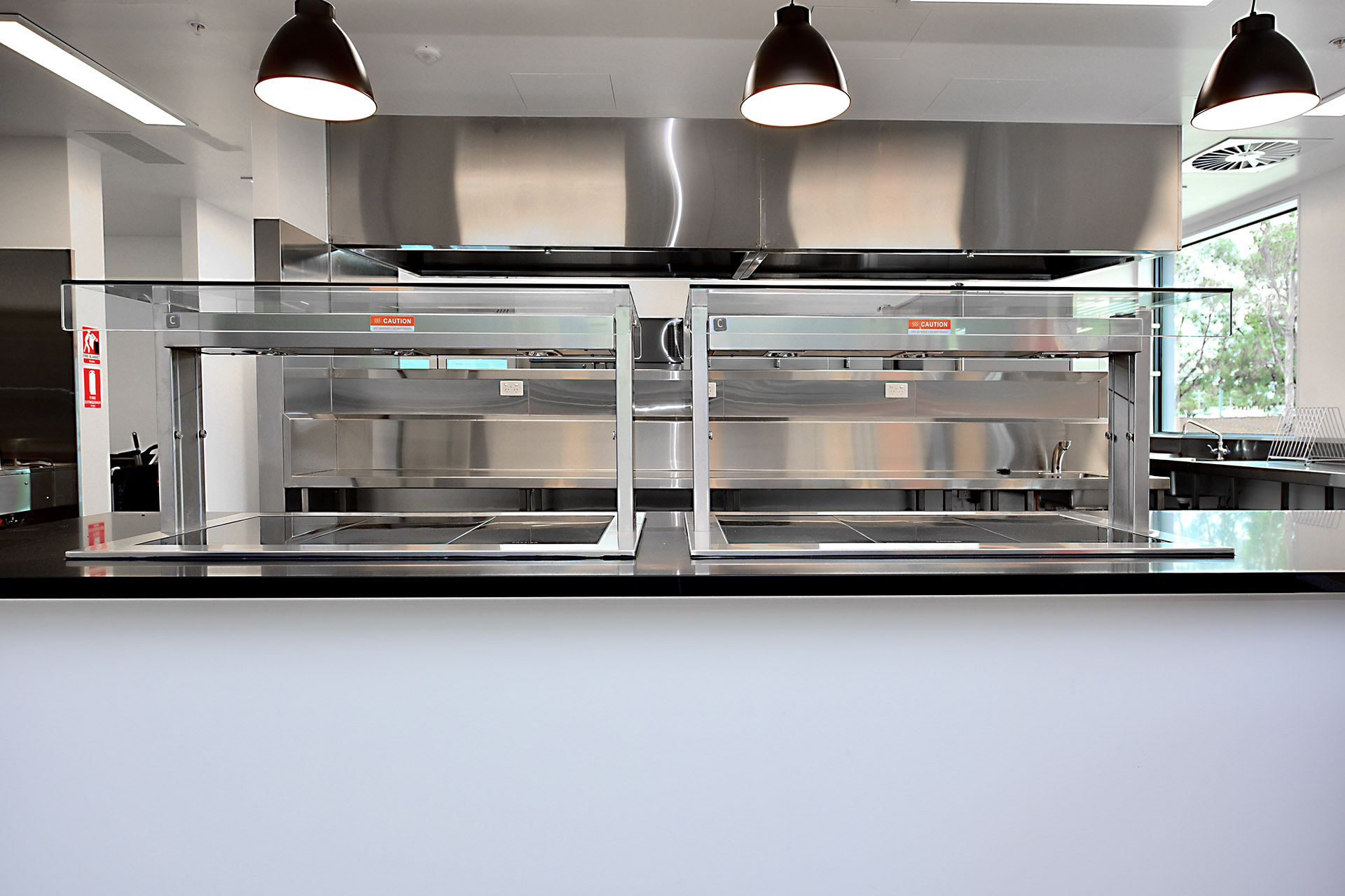 Commercial kitchen equipment line